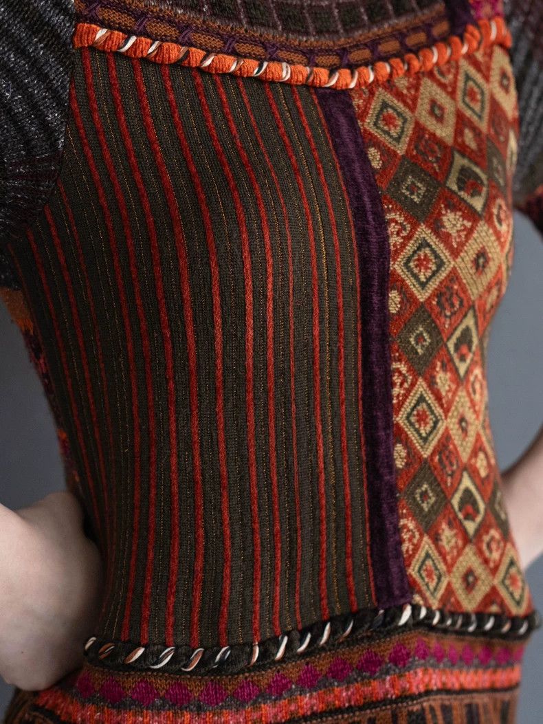 Kenzo 1990s KENZO Vintage Brown Knit Top - dmc Size US M / EU 48-50 / 2 - 6 Thumbnail