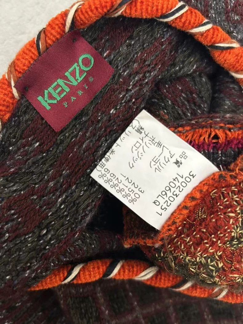 Kenzo 1990s KENZO Vintage Brown Knit Top - dmc Size US M / EU 48-50 / 2 - 9 Thumbnail