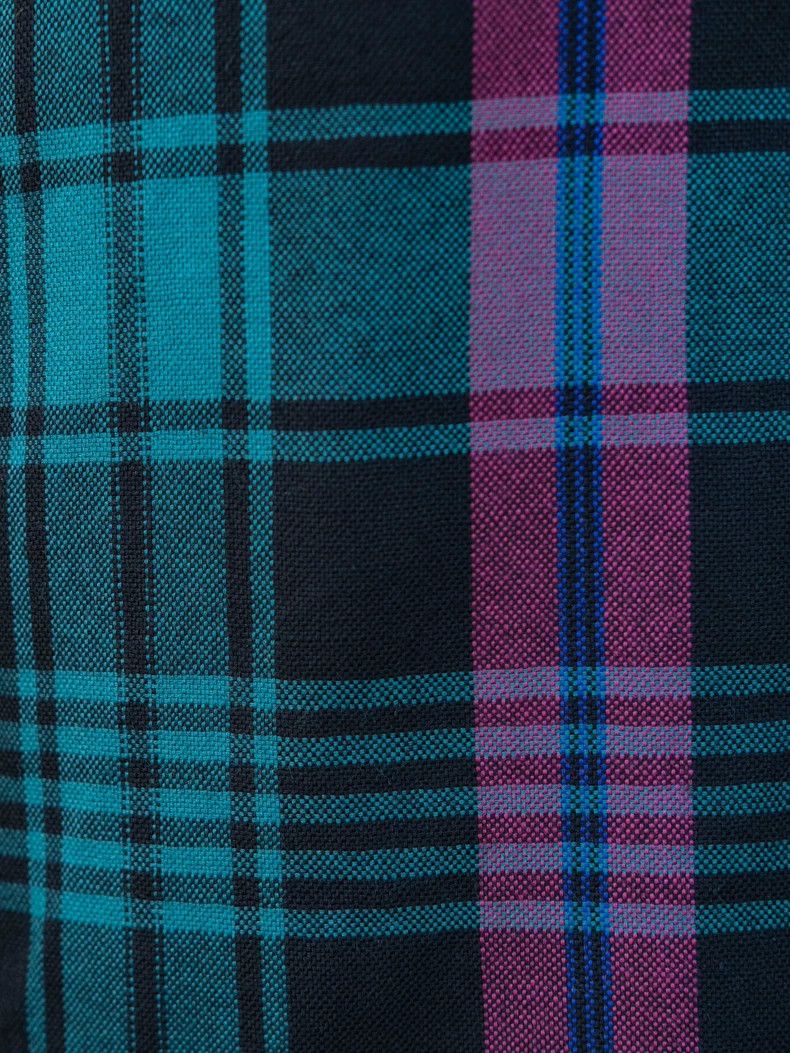 Kenzo 1980s KENZO Wool Plaid Wrap Skirt - dmc Size US 26 / EU 42 - 8 Thumbnail