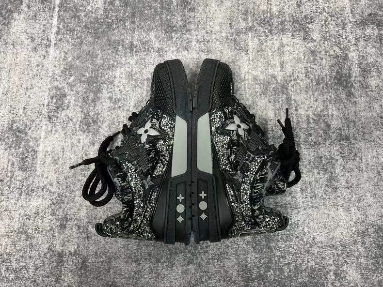 Louis Vuitton Louis Vuitton SKATE Crystal Sneakers - dmc Size US 6.5 / EU 39-40 - 5 Thumbnail