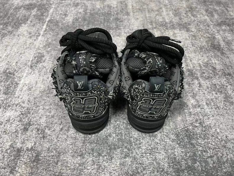 Louis Vuitton Louis Vuitton SKATE Crystal Sneakers - dmc Size US 6.5 / EU 39-40 - 4 Thumbnail