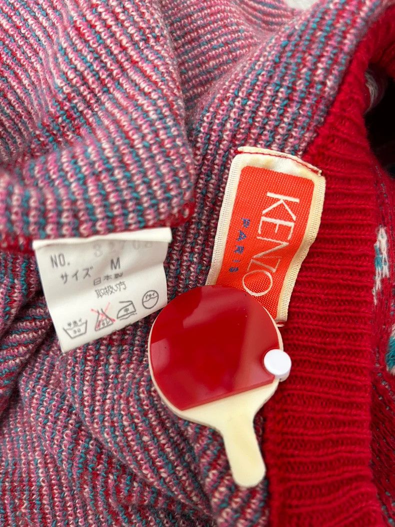 Kenzo KENZO 1982AW Pink Circle Knit Vintage - dmc Size US M / EU 48-50 / 2 - 9 Thumbnail