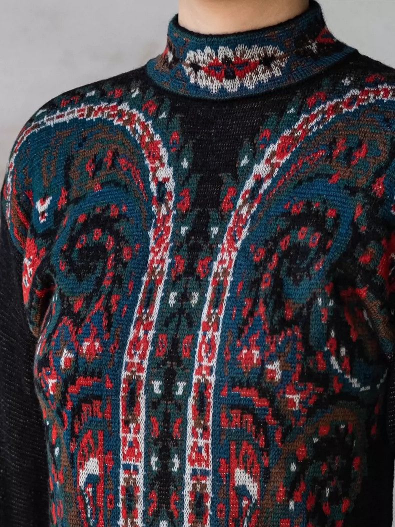 Vintage Vintage KENZO Ethnic Pattern Sweater - dmc Size US XS / EU 42 / 0 - 5 Thumbnail