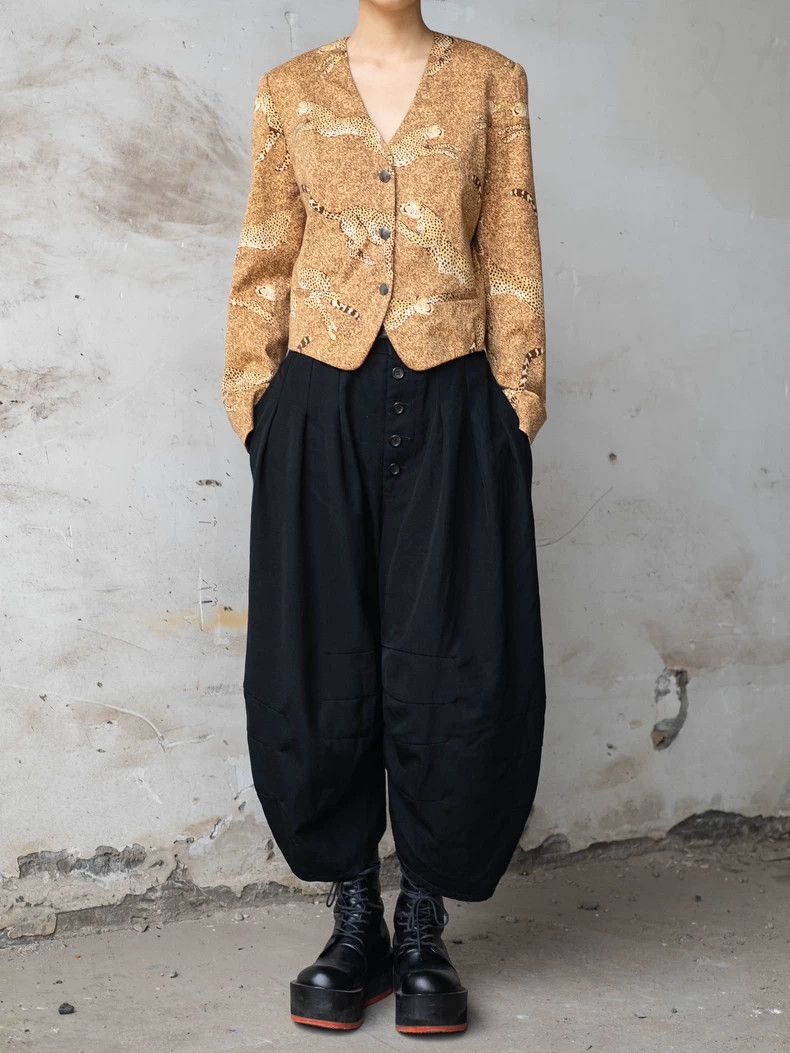 Kenzo 1980s KENZO Leopard Print Vintage Jacket - dmc Size US M / EU 48-50 / 2 - 4 Thumbnail