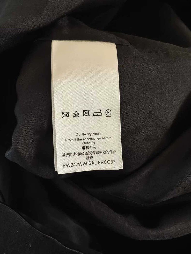 Louis Vuitton LOUIS VUITTON Black Belted Lapel Coat - dmc Size US XS / EU 42 / 0 - 4 Thumbnail