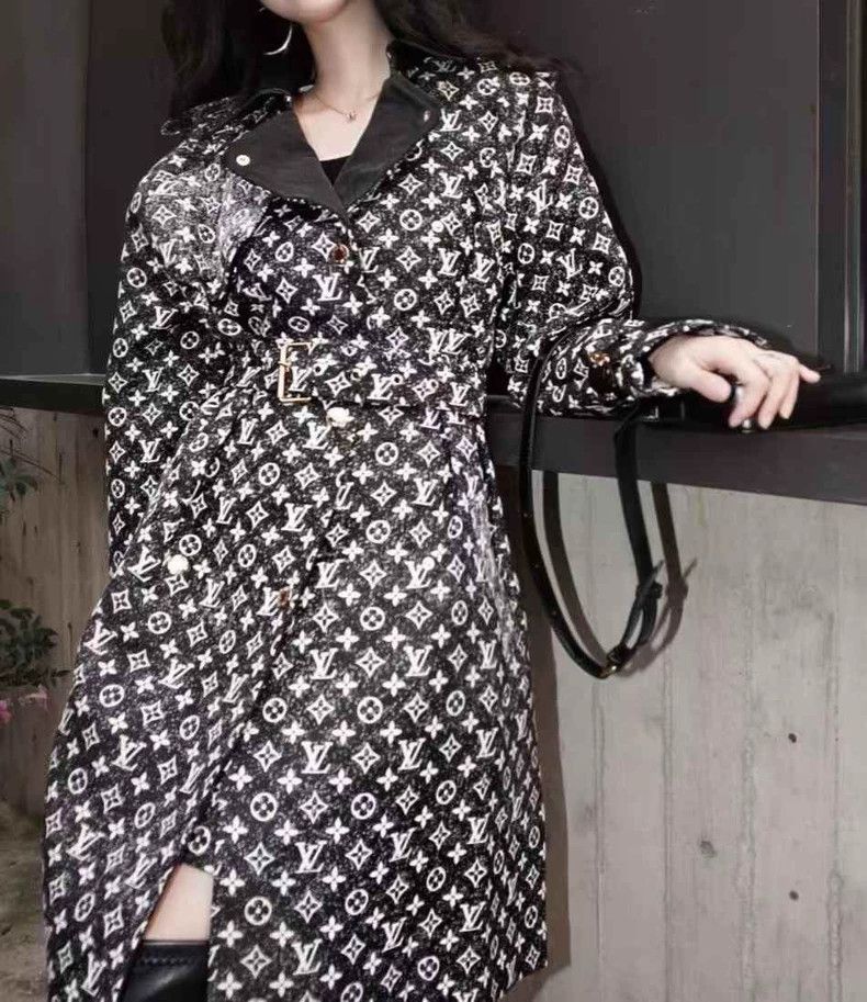 Louis Vuitton Louis Vuitton Denim Monogram Coat Size 38 - dmc Size US S / EU 44-46 / 1 - 8 Thumbnail