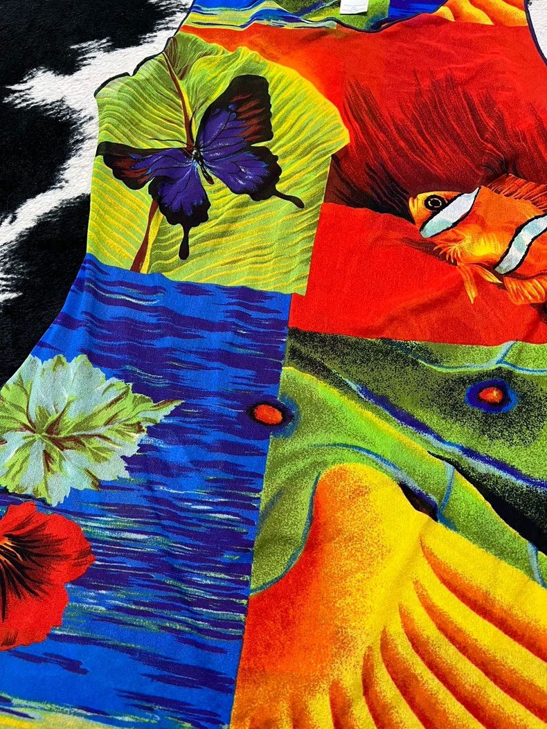 Kenzo Kenzo 1996 Butterfly Fish Floral Vest - dmc Size US M / EU 48-50 / 2 - 2 Thumbnail