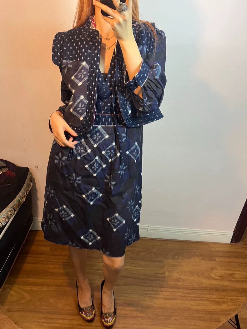 Kenzo Kenzo Cardigan and Dress Set - dmc Size US S / EU 44-46 / 1 - 8 Thumbnail