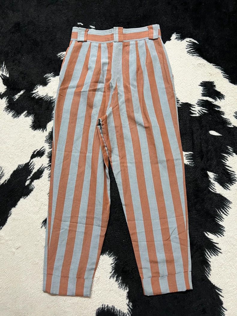 Kenzo Kenzo Striped Colorblock Cropped Pants - dmc Size US 26 / EU 42 - 6 Thumbnail