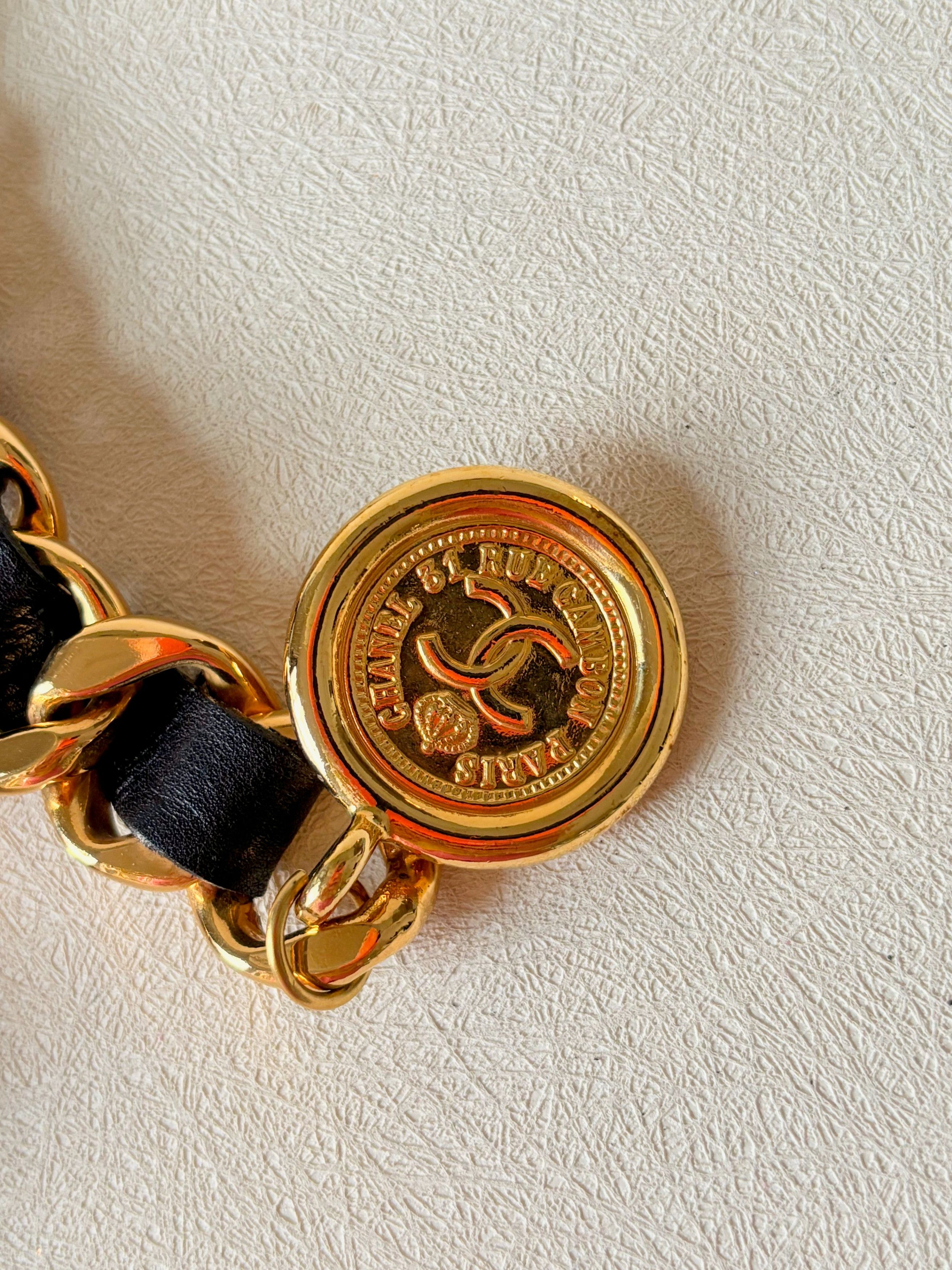 Chanel Ceinture triple gros maillons Size ONE SIZE - 6 Thumbnail