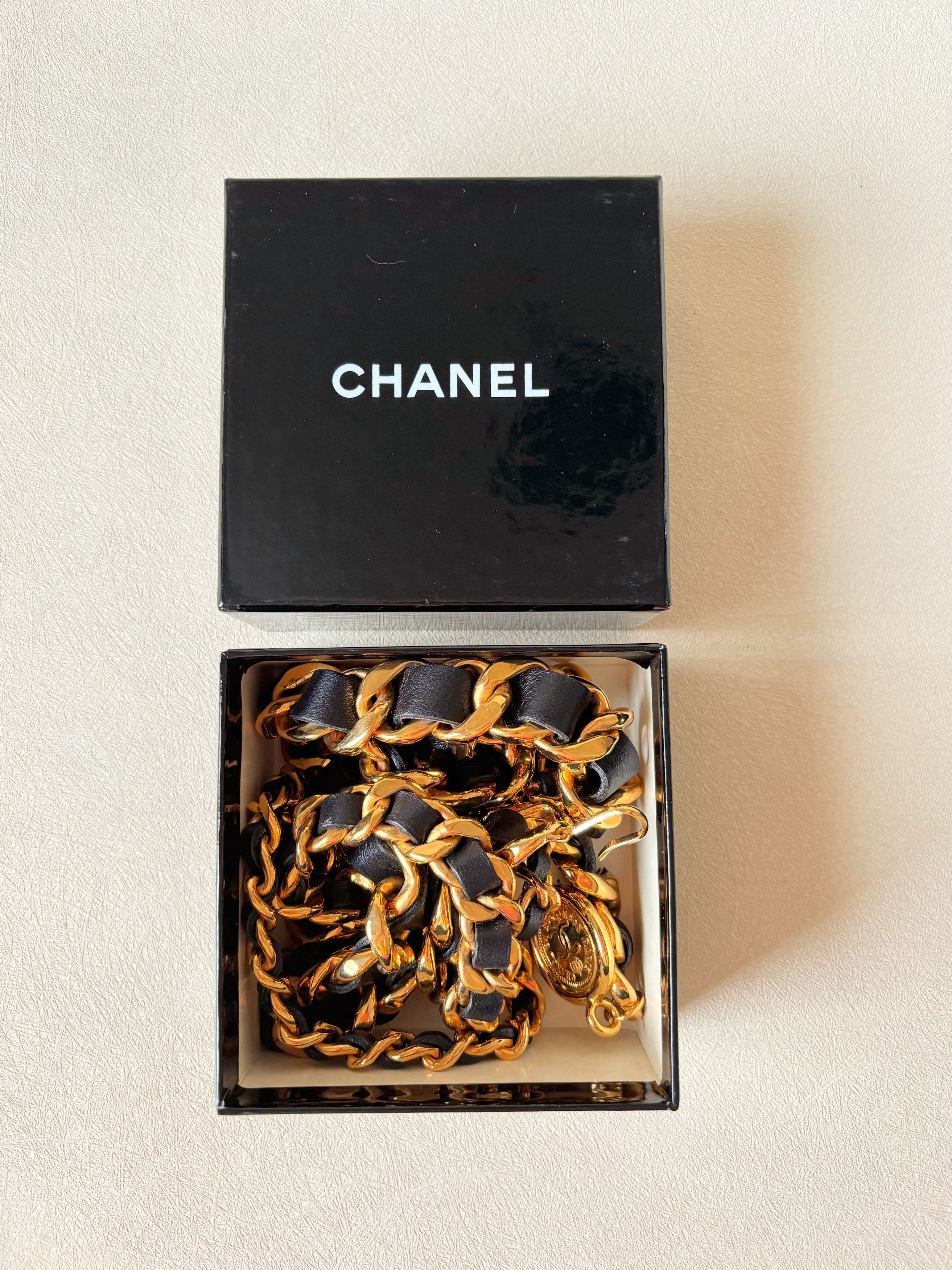 Chanel Ceinture triple gros maillons Size ONE SIZE - 12 Thumbnail