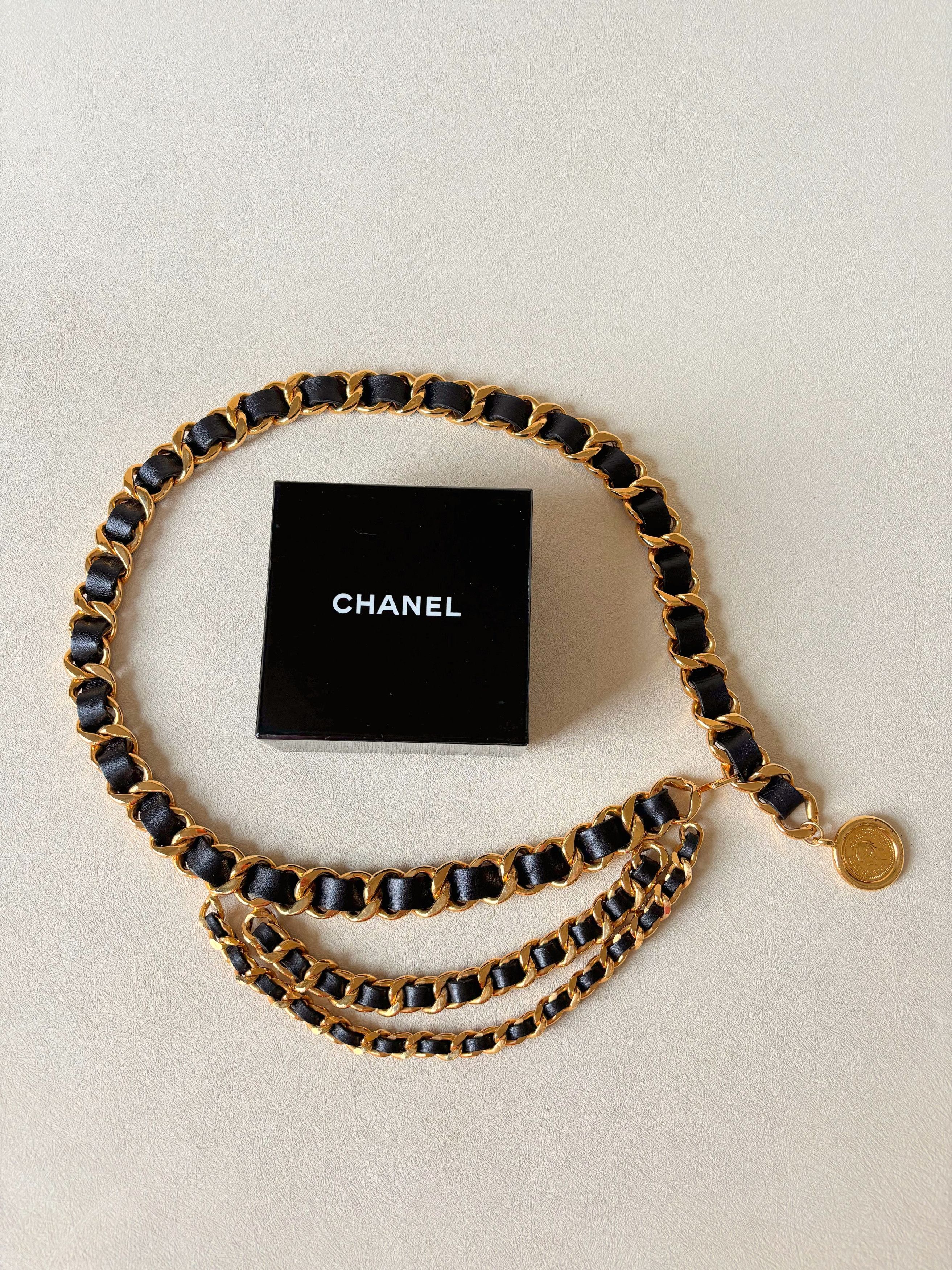 Chanel Ceinture triple gros maillons Size ONE SIZE - 2 Thumbnail