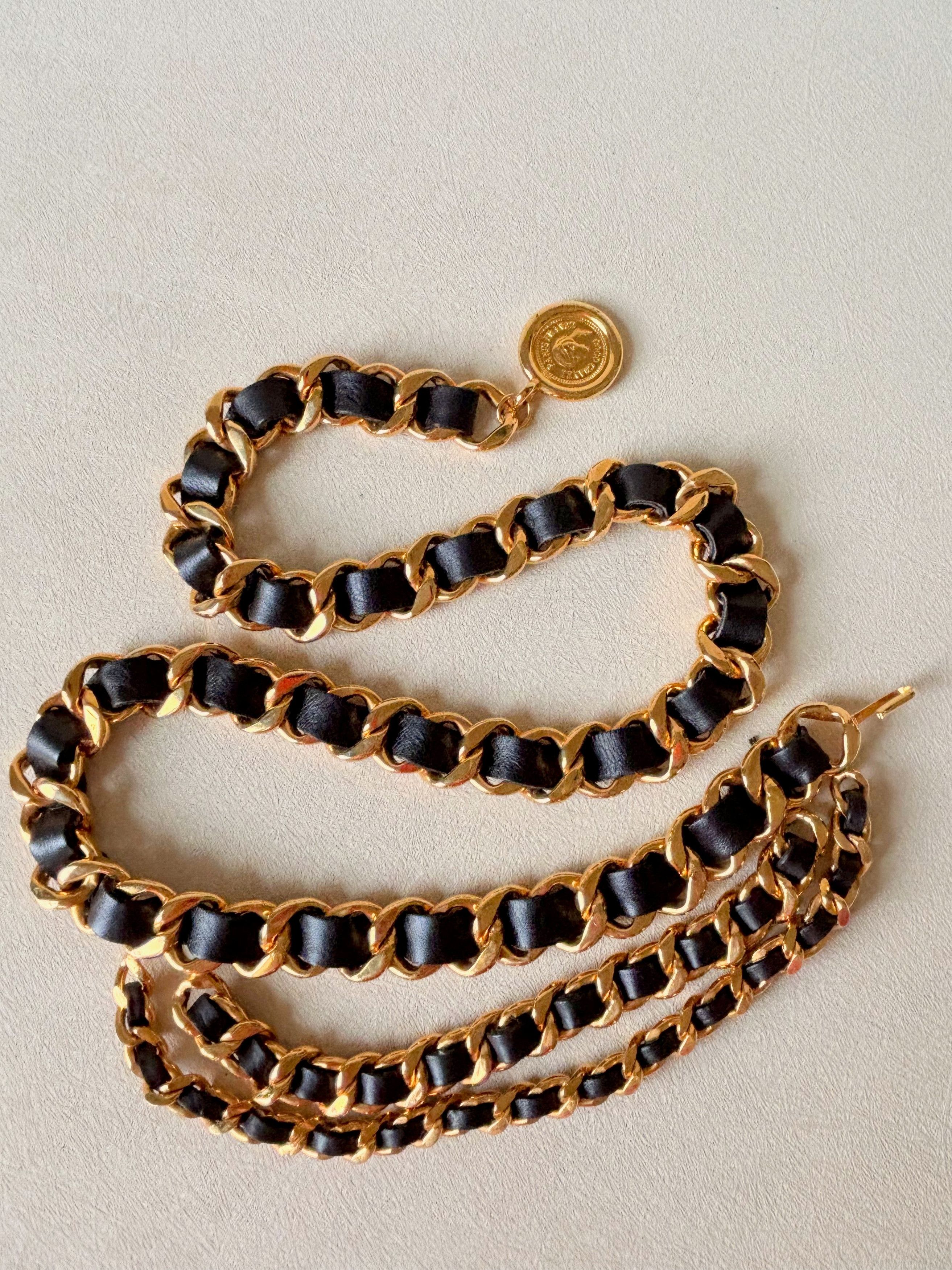 Chanel Ceinture triple gros maillons Size ONE SIZE - 3 Thumbnail