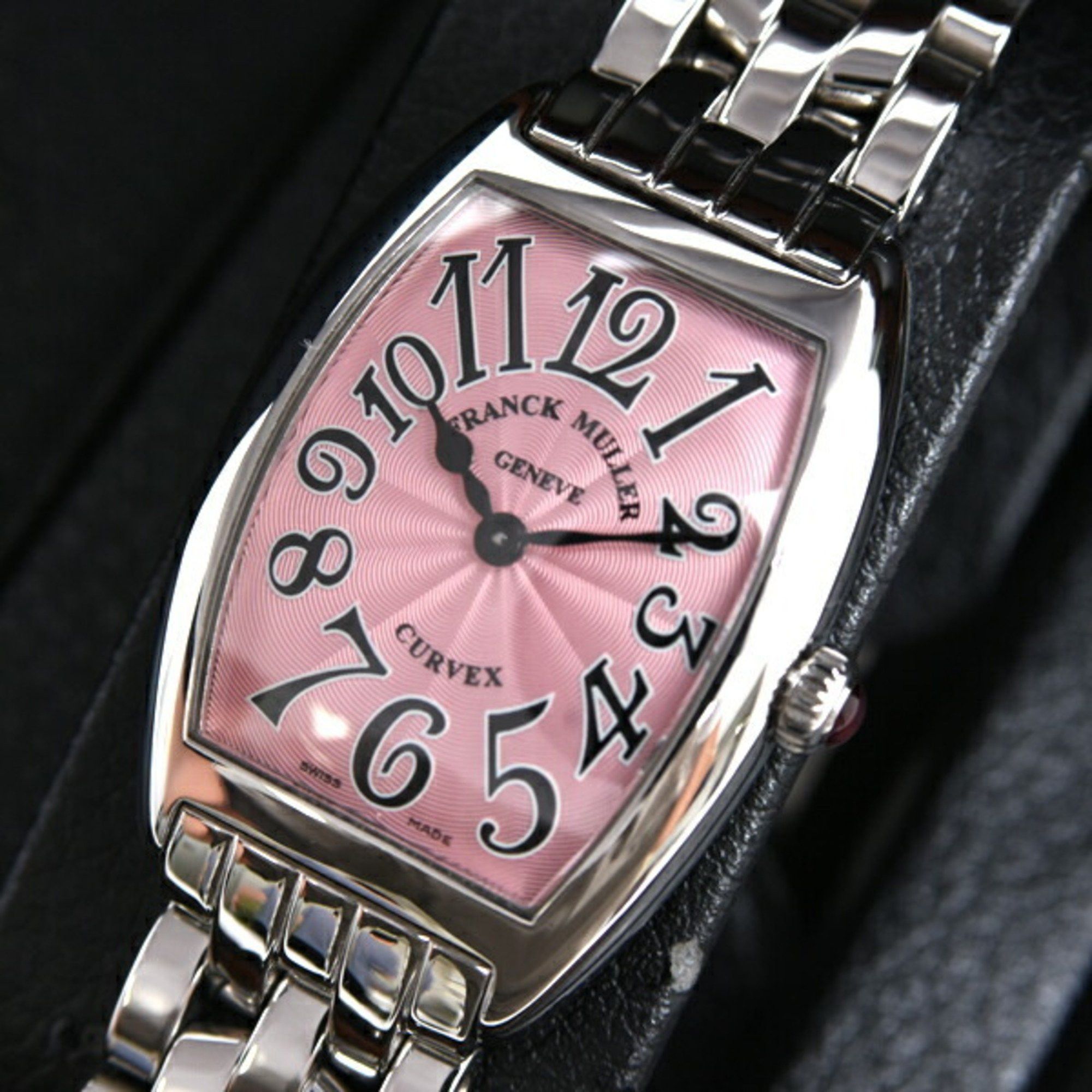 Franck Muller Women's Tonneau Curvex Battery-Operated Watch with