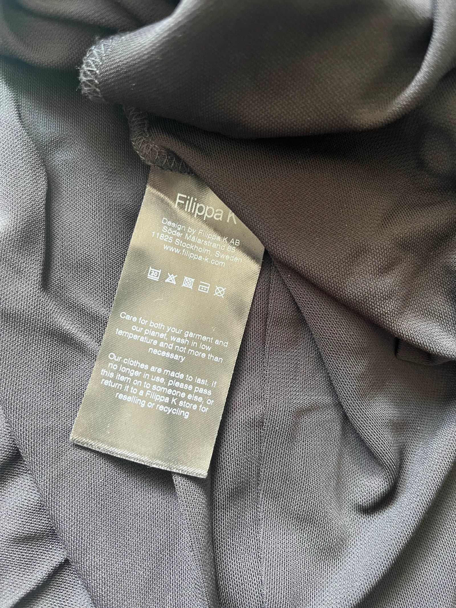 Filippa K Filippa K Asymmetric Jersey Dress Dress Size XS / US 0-2 / IT 36-38 - 4 Thumbnail