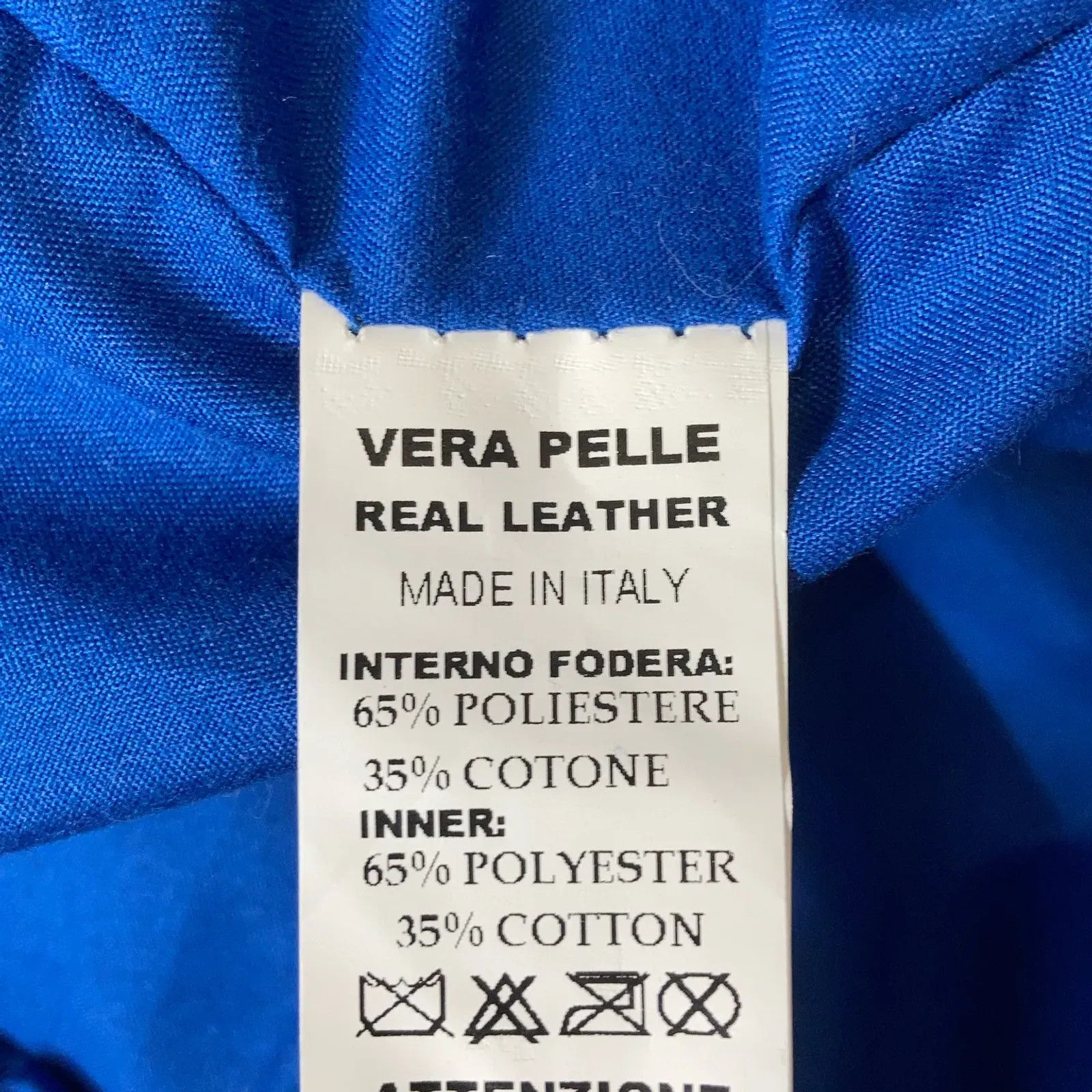 Vera Pelle Vera Pelle Leather Jacket Size S / US 4 / IT 40 - 4 Thumbnail