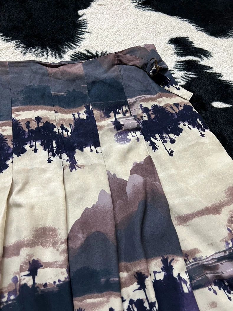 Kenzo Kenzo Ink Landscape Print Skirt - dmc Size US 30 / EU 46 - 4 Thumbnail