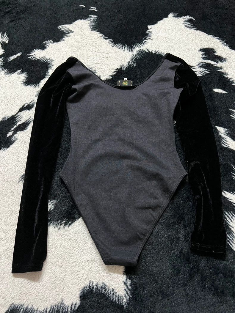 Kenzo Kenzo Gem Decor Velvet Bodysuit - dmc Size US 38 / EU 54 - 6 Thumbnail