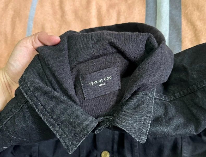 Fear of God Fear of God 5th Collection Denim Hoodie Jacket - dmc Size US S / EU 44-46 / 1 - 2 Thumbnail