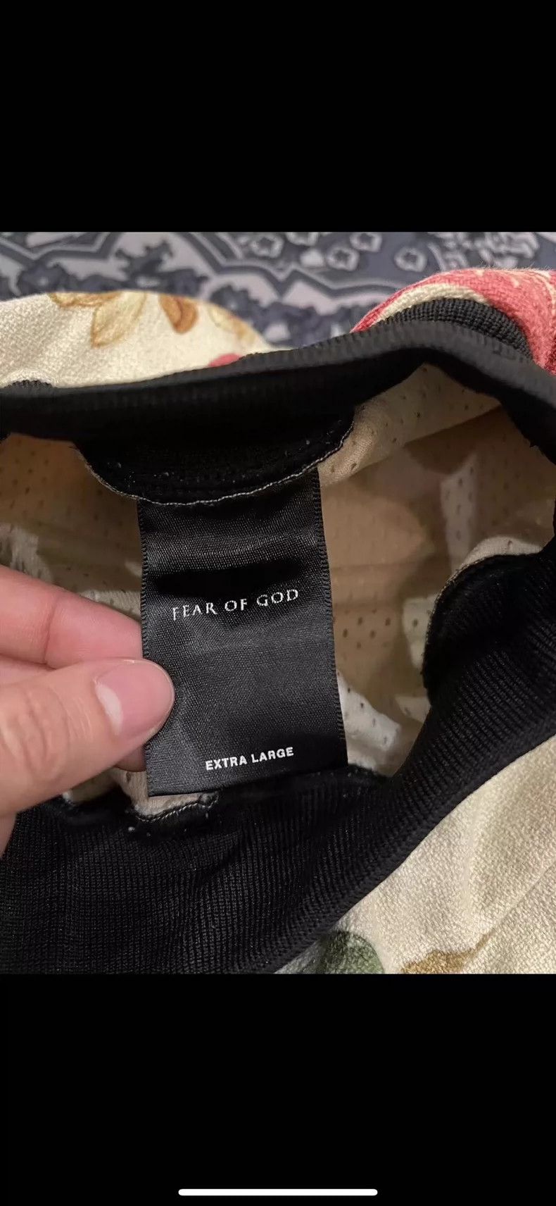 Fear of God Fear of God 5th Main Line Beige Floral Shorts - dmc Size US 31 - 4 Thumbnail