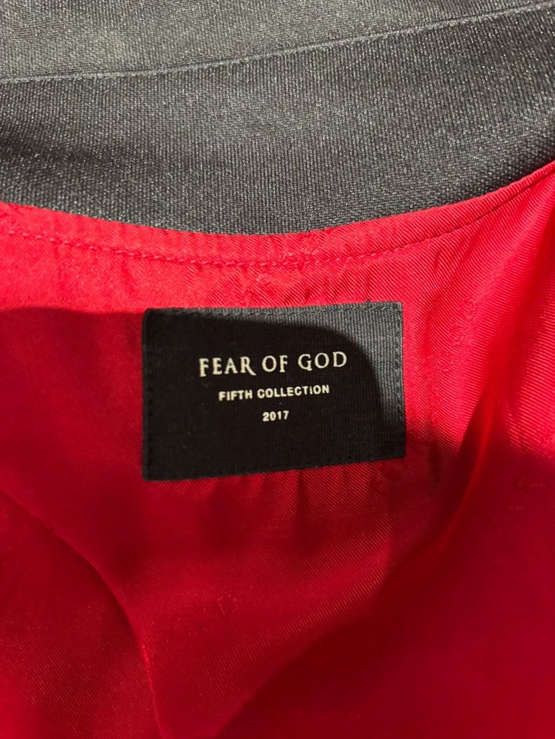 Fear of God Fear of God 5th Zip Striped Jacket - dmc Size US S / EU 44-46 / 1 - 5 Thumbnail