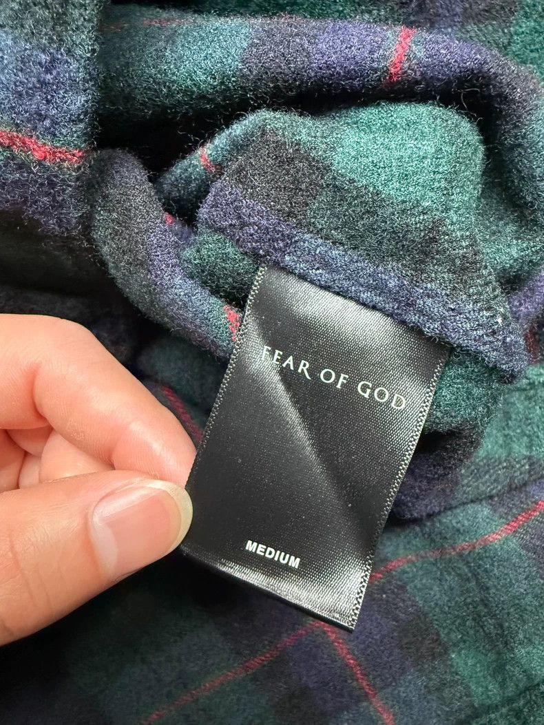 Fear of God Fear of God 5th Collar Flannel Shirt - dmc Size US M / EU 48-50 / 2 - 4 Thumbnail