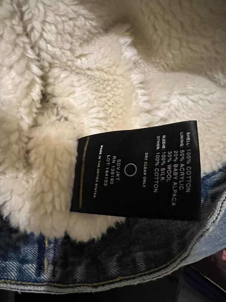 Fear of God Fear of God Shearling Denim Jacket S - dmc Size US S / EU 44-46 / 1 - 4 Thumbnail