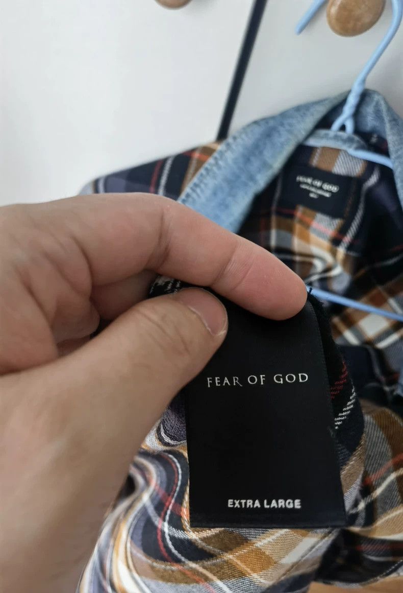 Fear of God Fear of God 5th Yellow Denim Collar XL - dmc Size US XL / EU 56 / 4 - 3 Thumbnail