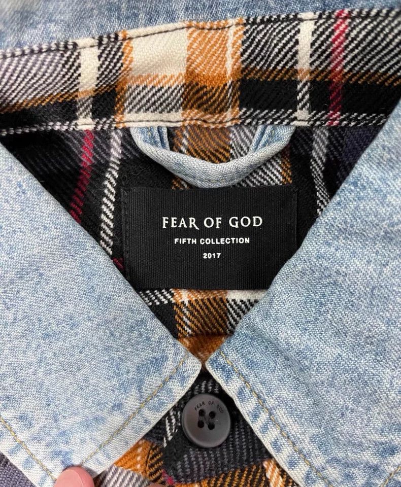 Fear of God Fear of God Fifth Collection Wool Shirt - dmc Size US M / EU 48-50 / 2 - 3 Thumbnail