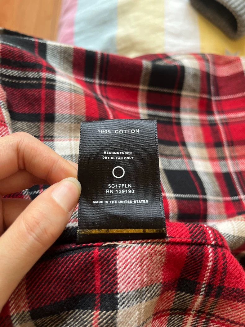 Fear of God Fear of God 5th Collar Denim Flannel Shirt - dmc Size US S / EU 44-46 / 1 - 4 Thumbnail