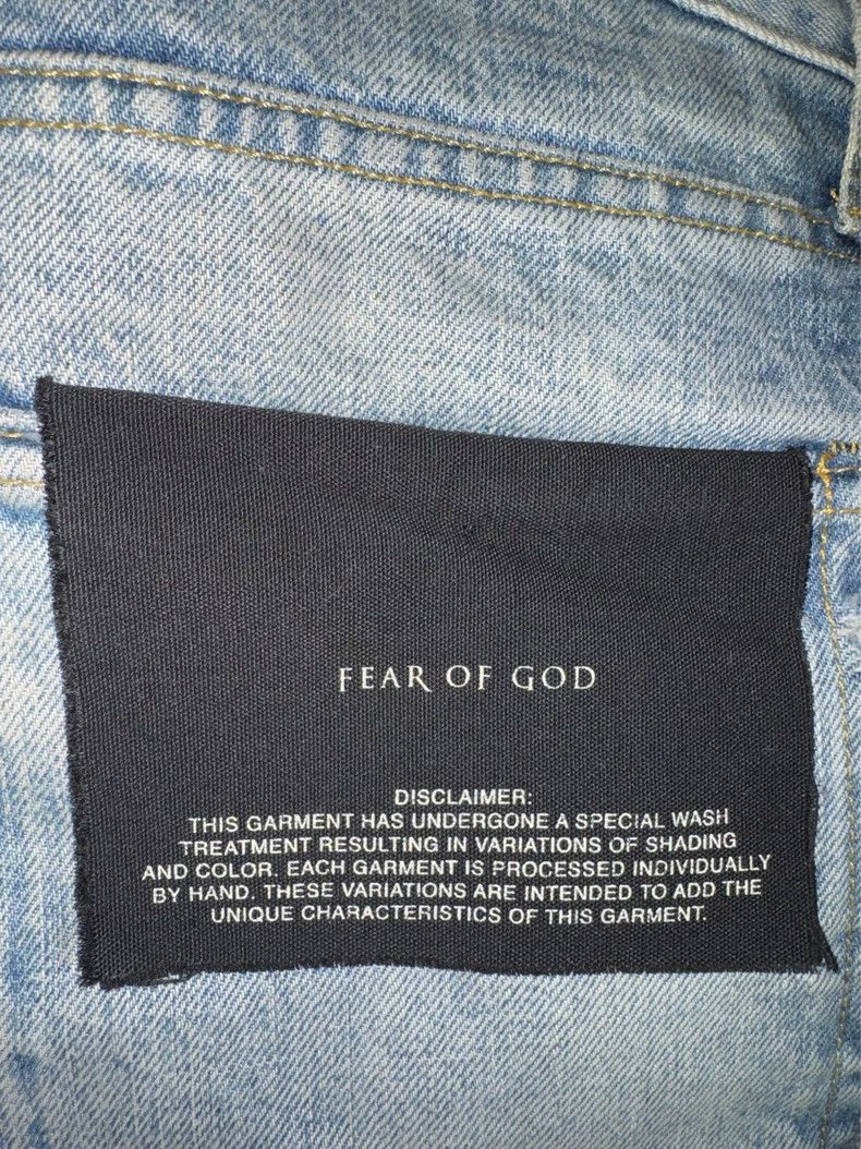 Fear of God FearOfGod 5th Limited Blue Denim Jeans - dmc Size US 34 / EU 50 - 8 Thumbnail