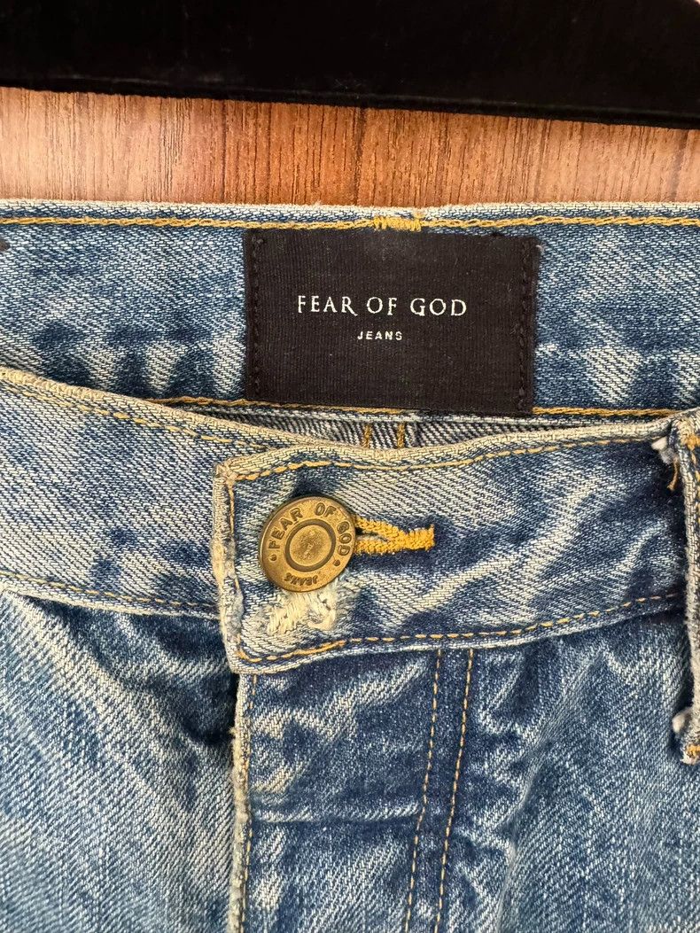 Fear of God FearOfGod 5th Limited Blue Denim Jeans - dmc Size US 34 / EU 50 - 4 Thumbnail