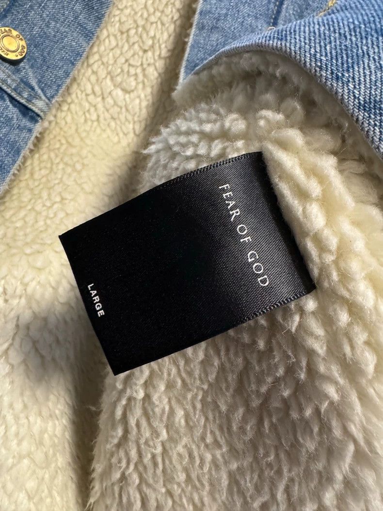 Fear of God Fear of God 5th Sherpa Denim Jacket L - dmc Size US L / EU 52-54 / 3 - 4 Thumbnail