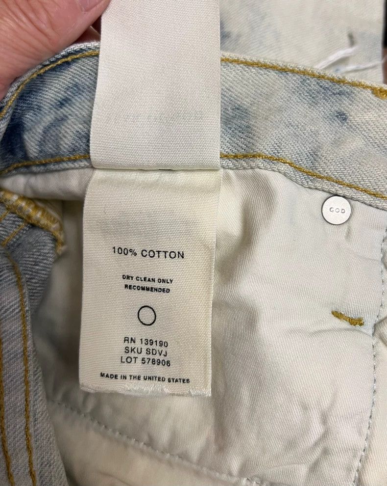 Fear of God Fear of God 5th Snow Wash Jeans - dmc Size US 34 / EU 50 - 7 Thumbnail