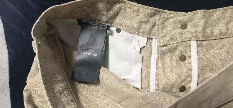Fear of God Fear of God 7th Khaki Denim Jeans - dmc Size US 33 - 5 Thumbnail