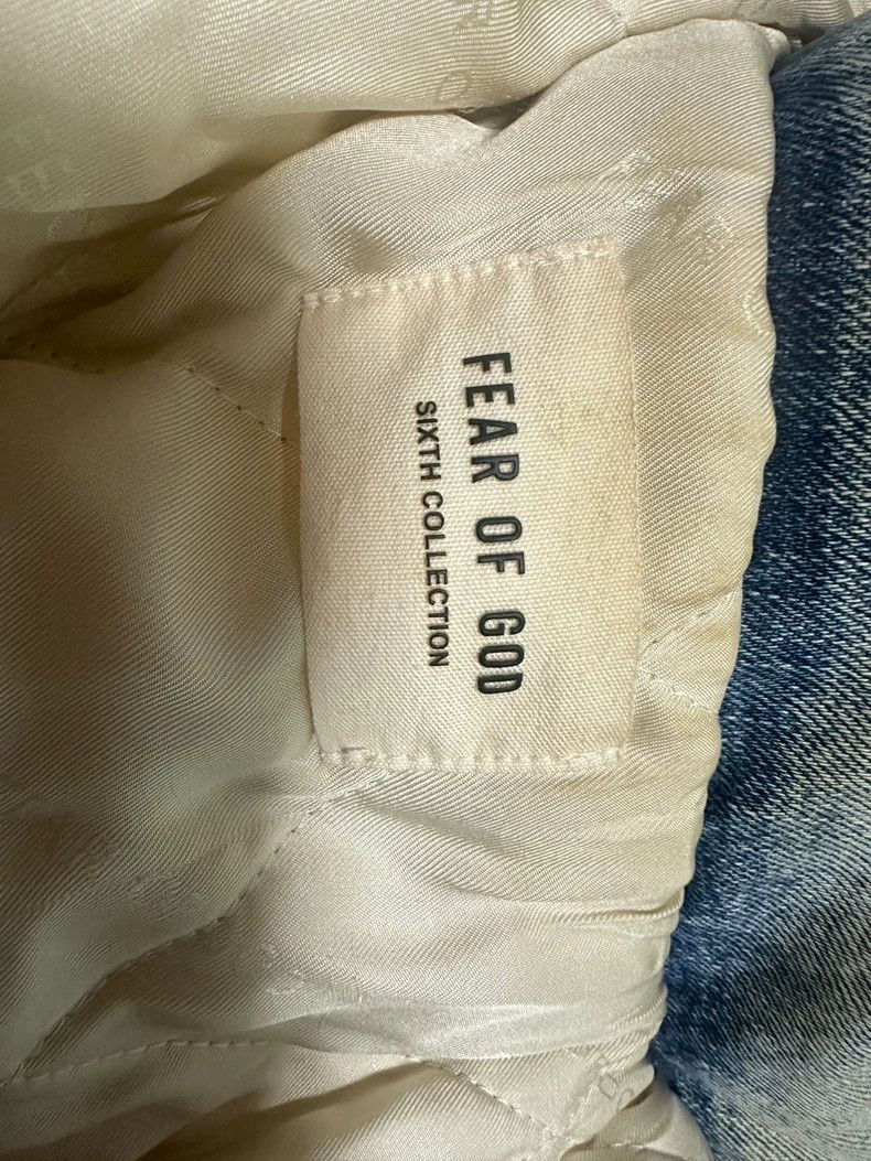 Fear of God Fear of God Denim Jacket Season 6 - dmc Size US L / EU 52-54 / 3 - 2 Thumbnail