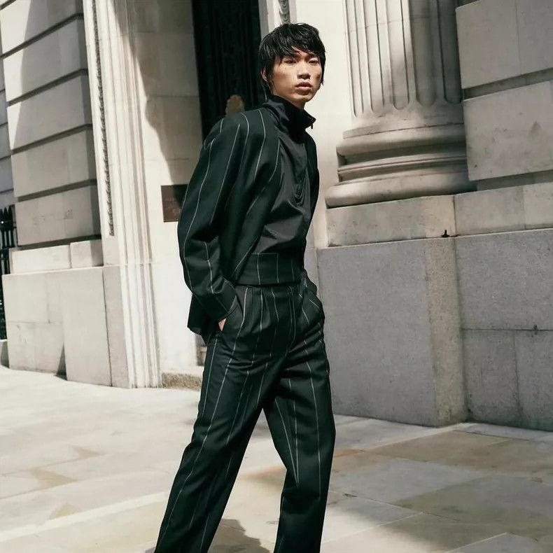 Fear of God FOG x Zegna Striped Black Blazer - dmc Size US S / EU 44-46 / 1 - 9 Thumbnail