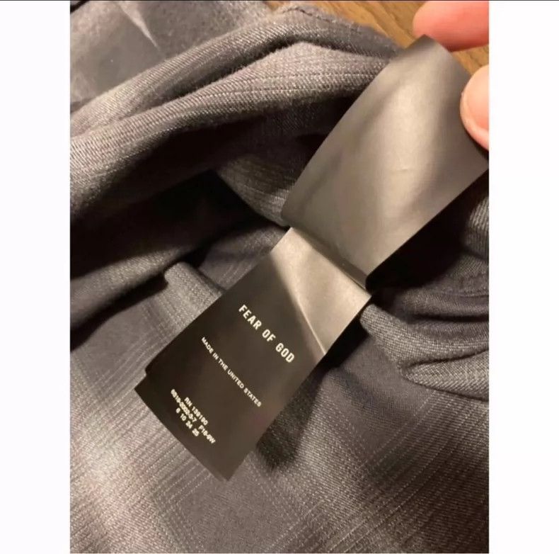 Fear of God Fear of God 6th Fog Plaid Vest - dmc Size US S / EU 44-46 / 1 - 3 Thumbnail
