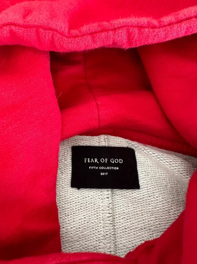 Fear of God Fear of God 5th Season Red Hoodie M - dmc Size US M / EU 48-50 / 2 - 5 Thumbnail