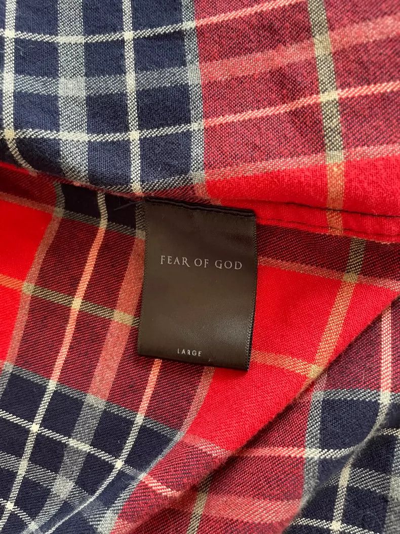 Fear of God Fear of God Purpose Tour Flannel Shirt - dmc Size US L / EU 52-54 / 3 - 7 Thumbnail