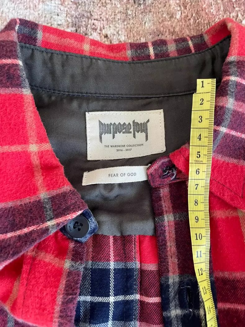 Fear of God Fear of God Purpose Tour Flannel Shirt - dmc Size US L / EU 52-54 / 3 - 5 Thumbnail