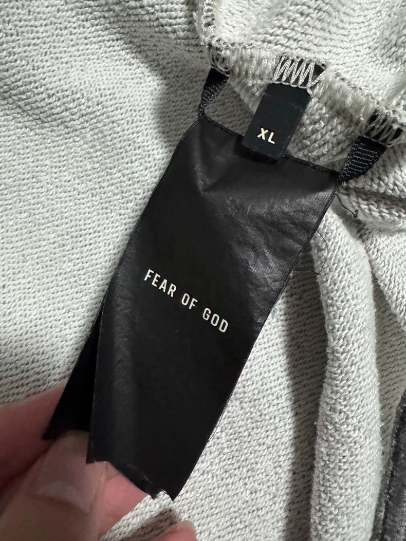 Fear of God Fear of God 6th FG Flocked Hoodie - dmc Size US XL / EU 56 / 4 - 6 Thumbnail