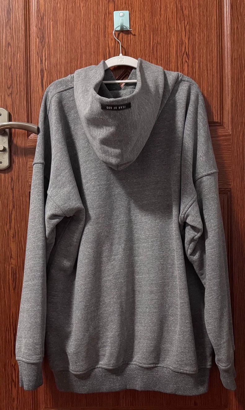 Fear of God Fear of God 6th FG Flocked Hoodie - dmc Size US XL / EU 56 / 4 - 2 Thumbnail