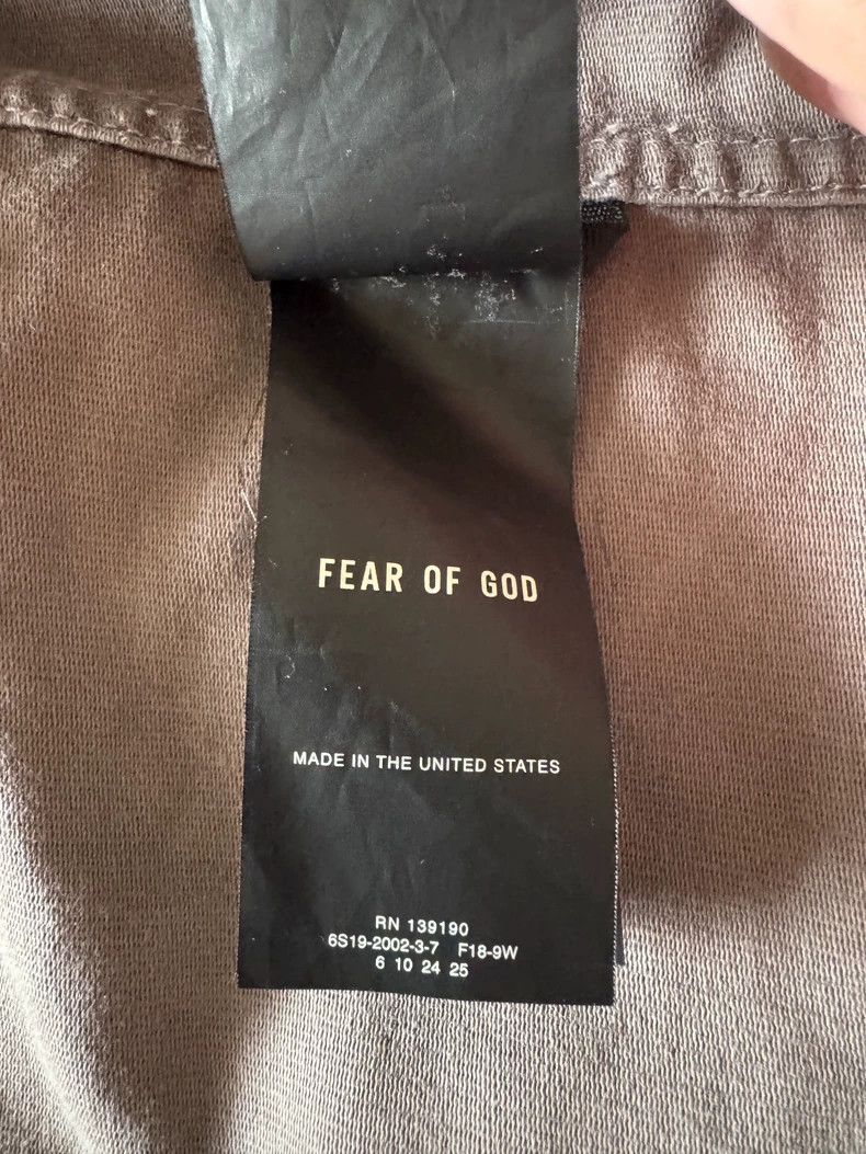 Fear of God Fear of God 6th Gray Denim Jacket - dmc Size US S / EU 44-46 / 1 - 5 Thumbnail