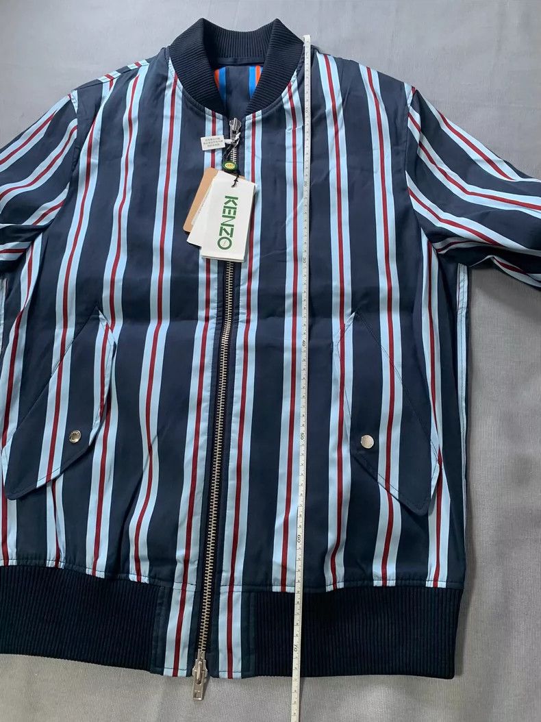 Kenzo Kenzo Striped Zip Jacket S - dmc Size US S / EU 44-46 / 1 - 9 Thumbnail