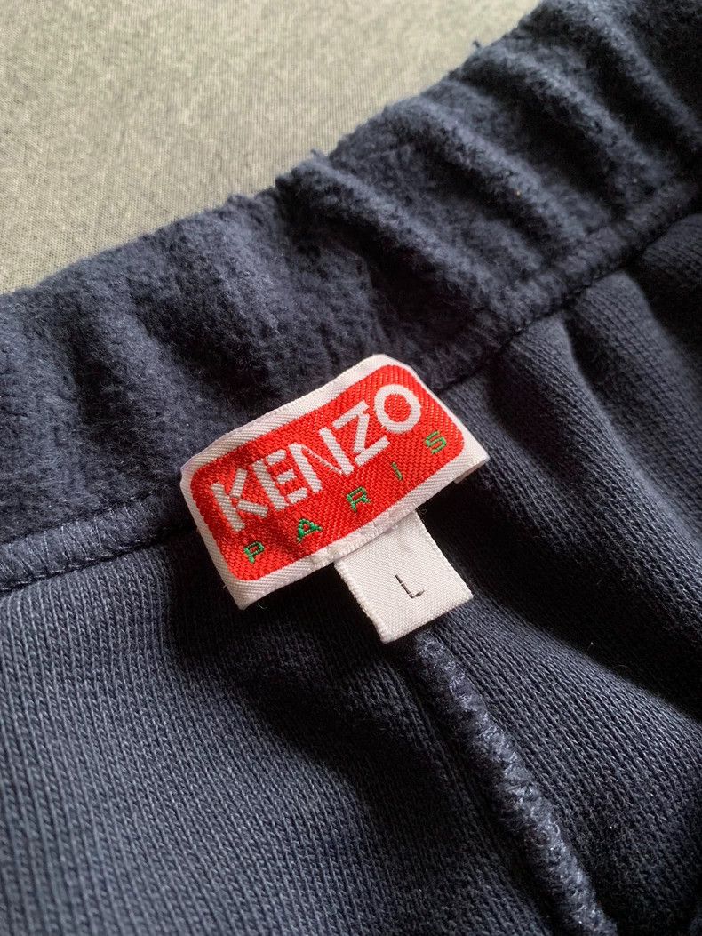Kenzo Kenzo Paris Embroidered Cotton Sweatpants - dmc Size US 36 / EU 52 - 6 Thumbnail