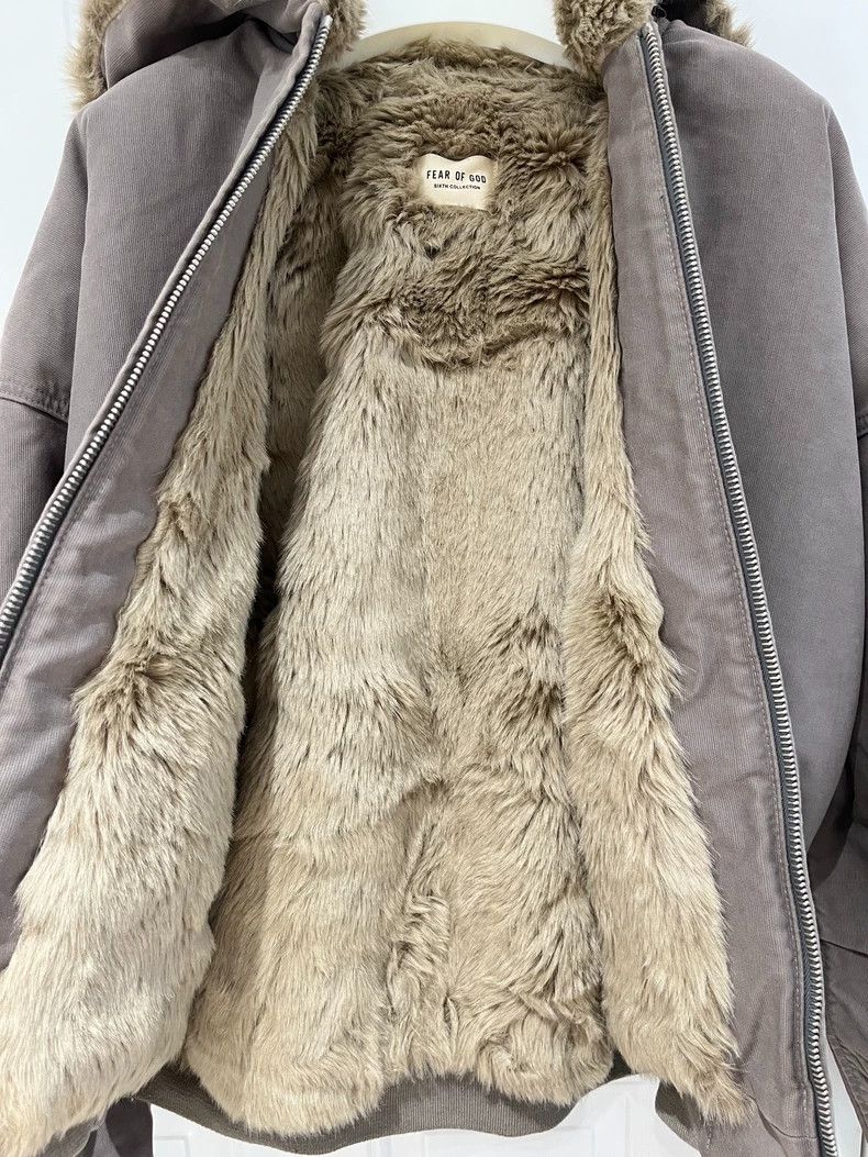 Fear of God 6th Wolf Fur Jacket - dmc