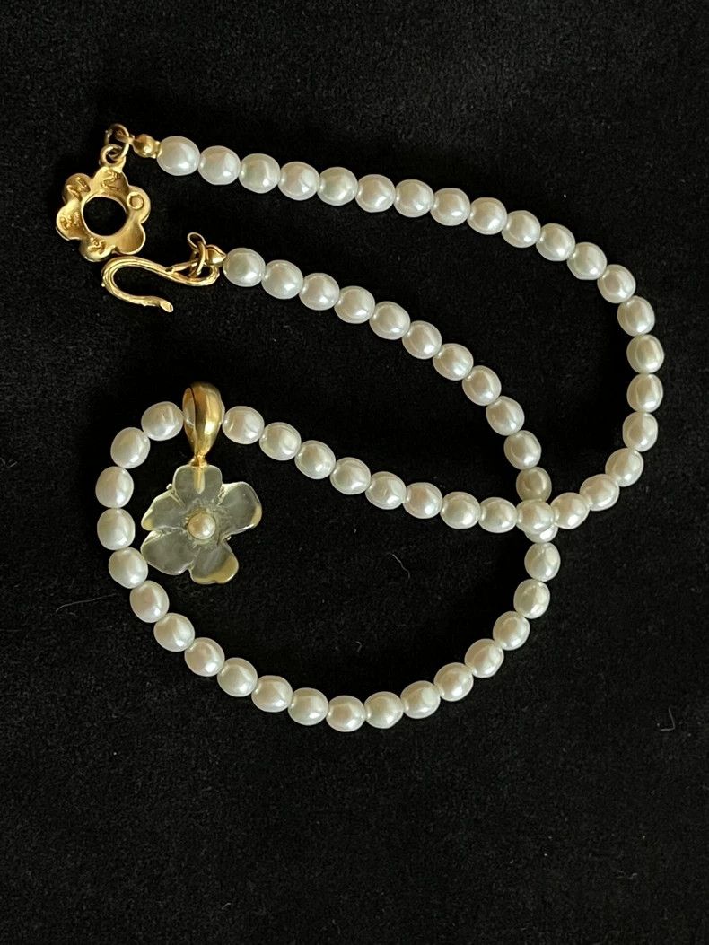 Kenzo Kenzo Jelly Sakura Pearl Necklace - dmc Size ONE SIZE - 8 Thumbnail