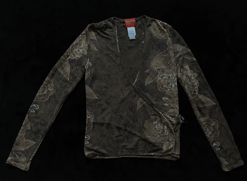 Kenzo Kenzo 1990s Peony Mesh Set - dmc Size US L / EU 52-54 / 3 - 7 Thumbnail