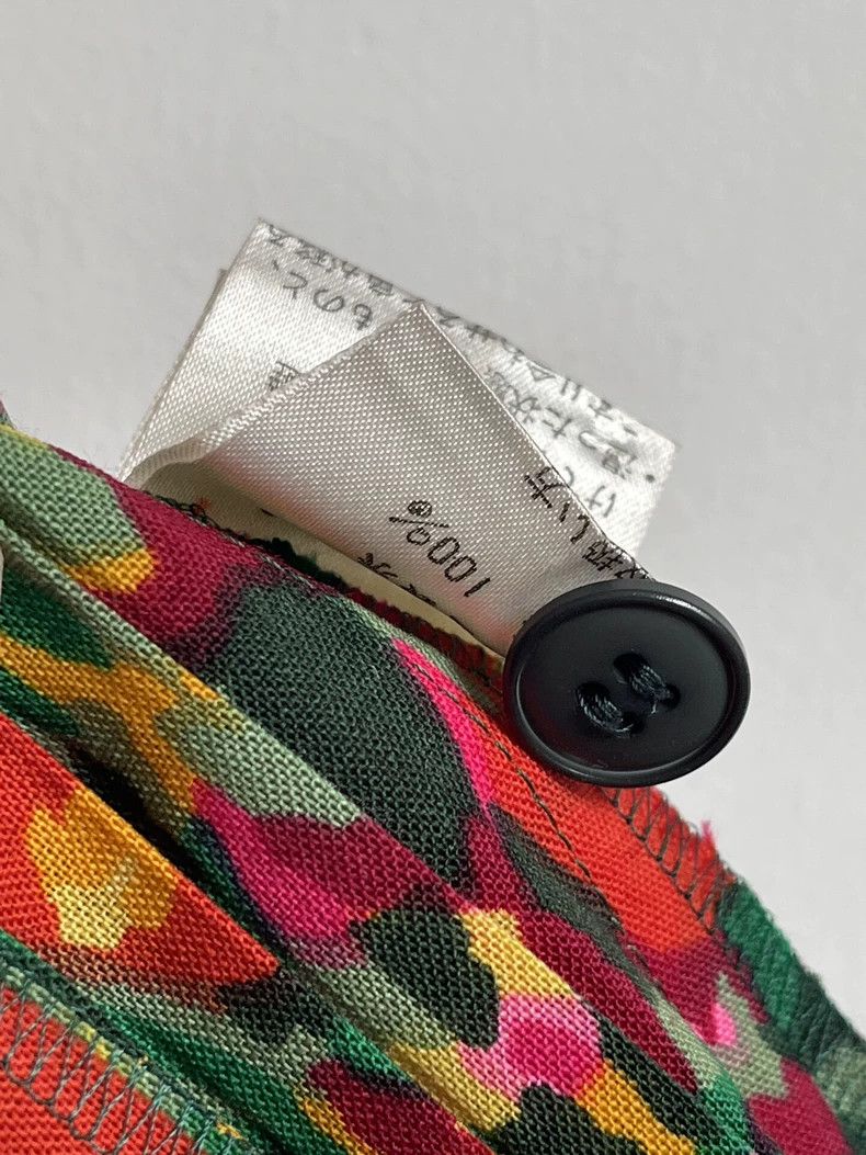 Kenzo Kenzo 90s Floral Wool Pleated Skirt - dmc Size US 34 / EU 50 - 9 Thumbnail